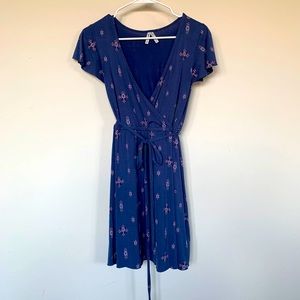 Mudd Blue V-neck Dress
